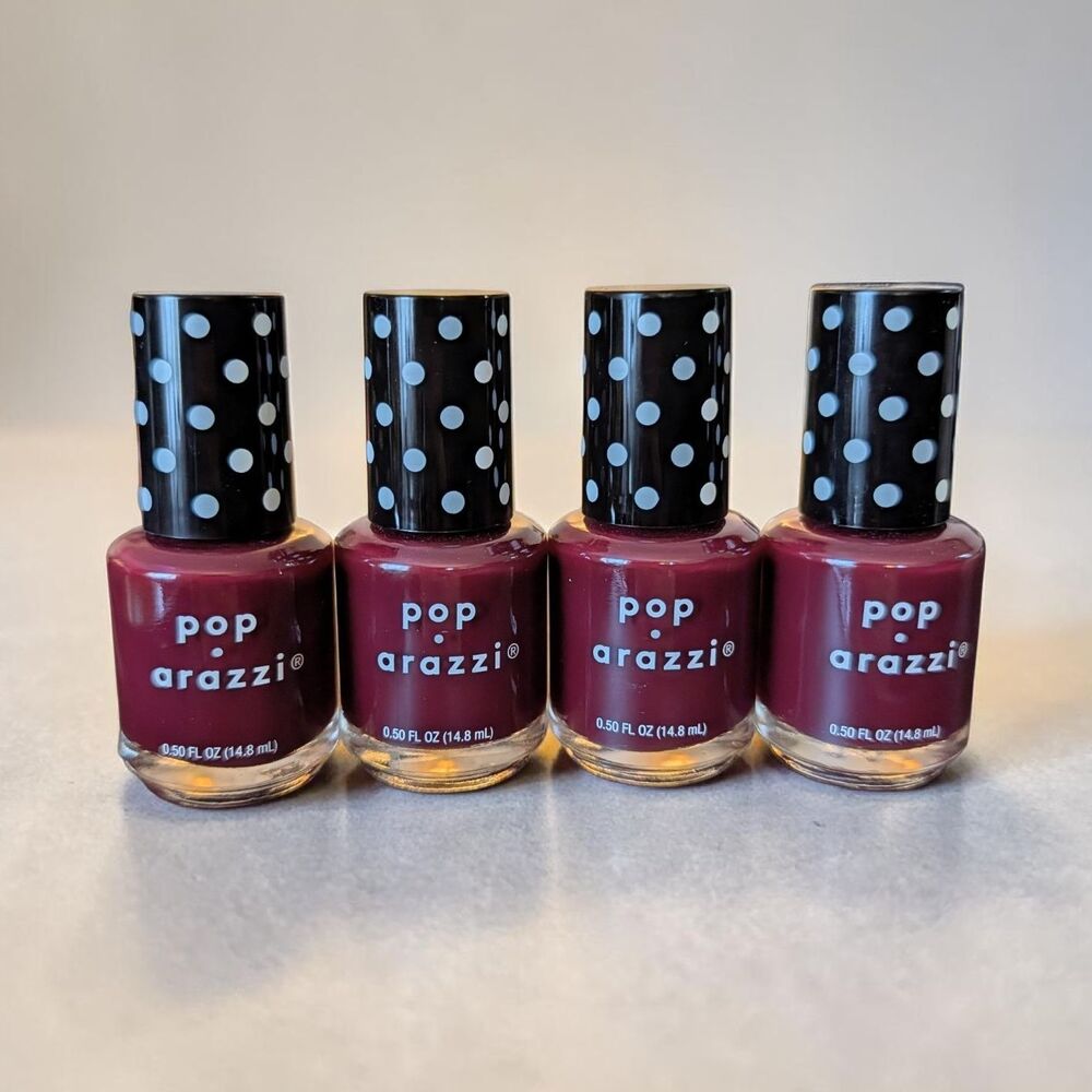 Pop·arazzi Midnight Maven Nail Polish – Bundle of 4 | Vegan | 0.5 oz Each